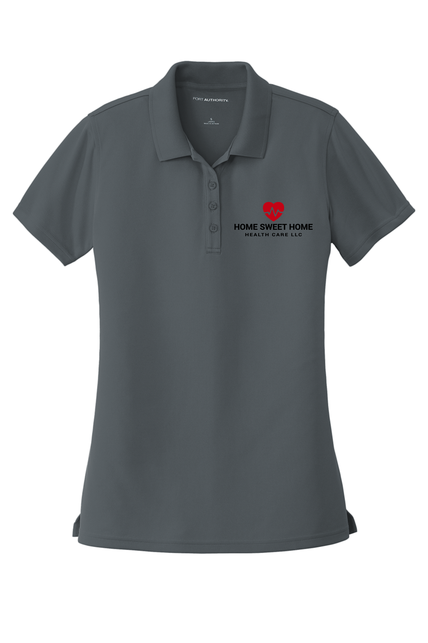 Home Sweet Home original EMBROIDERED women's polo