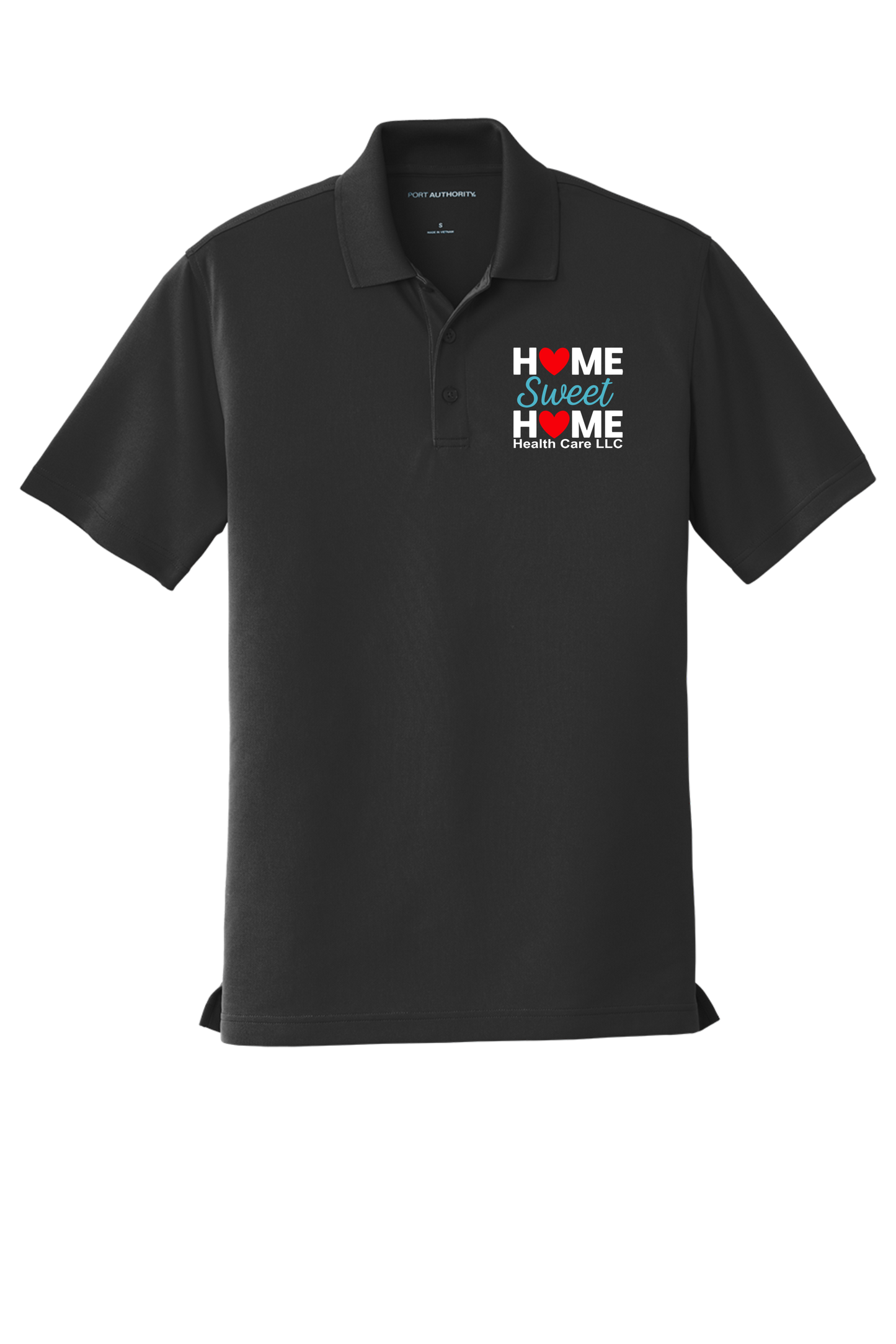 Home Sweet Home Original EMBROIDERED men's polo
