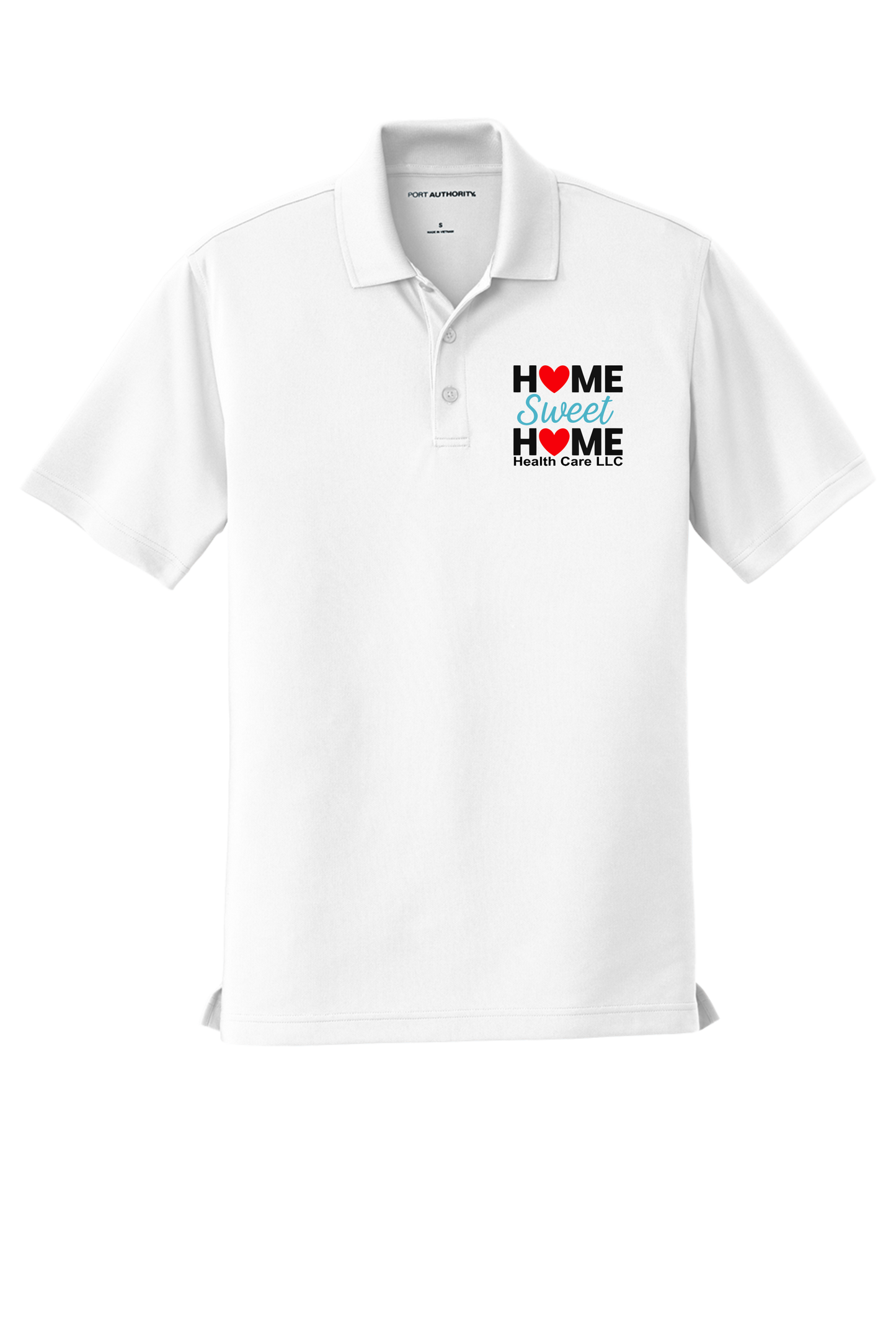 Home Sweet Home Original EMBROIDERED men's polo