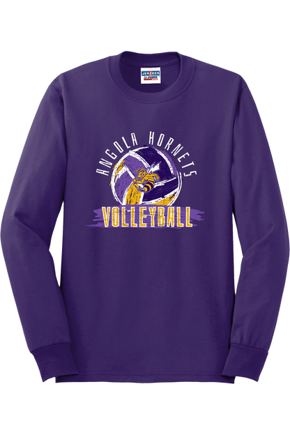 Angola Hornets Volleyball Crewneck Sweatshirt 562M4