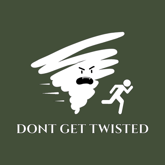 ISC Twisted Sticker - Transparent